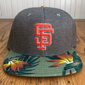 Giants Hawaiian Flat Bill Hat | Poshmark